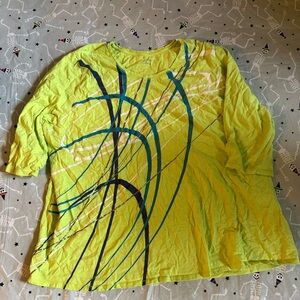 Catherine’s Women’s Plus Size Shirt Green Size 4X 30/32W